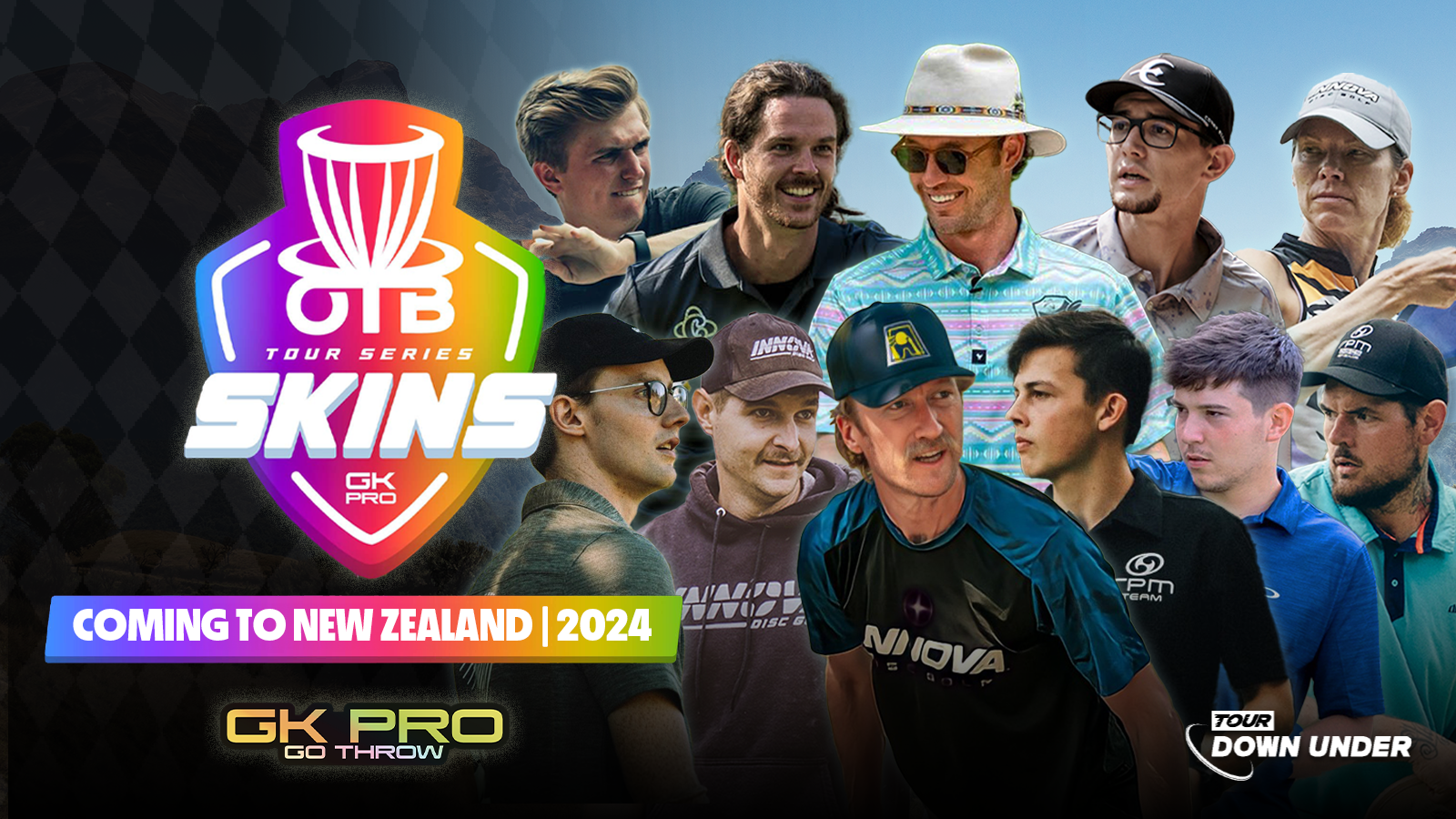 FIRST LOOK AT LINE UP FOR 'OTB SKINS DOWN UNDER'.