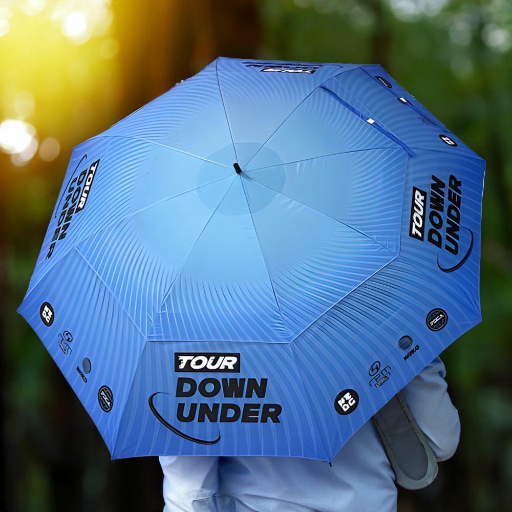 Tour Down Under Double Canopy Sport Umbrella